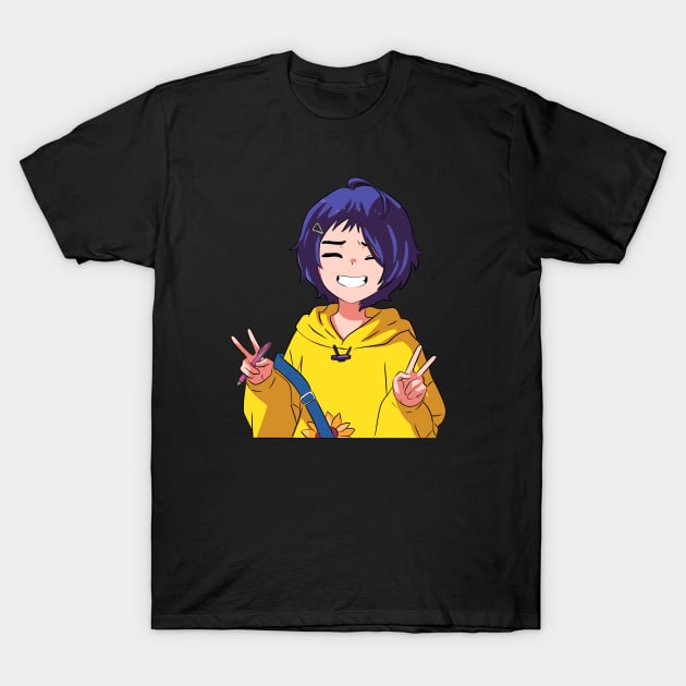 Wonder Egg Priority T-Shirt by HandmindArt